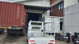 Gudang penampungan Bir milik PT Multi Niaga Jaya yang berlokasi di Golo Koe, Kecaman Komodo, Manggarai Barat (foto//Flobamor.com)