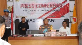 Konferensi Pers Polres Sumba Timur 