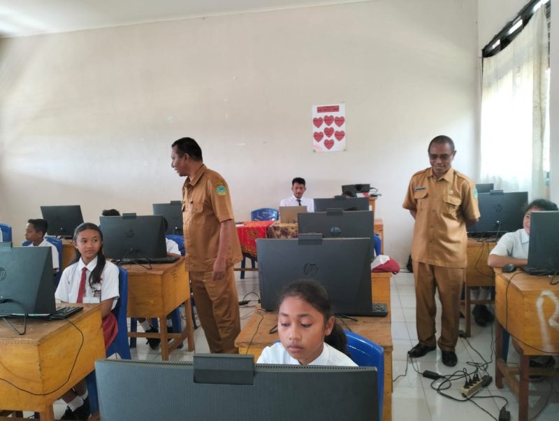 Pemerintah Kecamatan Lamba Leda Pantau Langsung Jalannya Kegiatan Tes Kemampuan Anak (TKA) di SDN Bea Nanga (Dok.istimewa) 