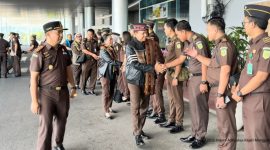 Rombongan Tim Inspeksi dari Jaksa Agung Muda Bidang Pengawasan (Jamwas) Disambut Langsung Kepala Kejari Manggarai Barat dan Jajarannya (Dok.istimewa) 