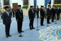 Presiden Prabowo Subianto Lantik 6 Tokoh Perkuat Kabinet (Dok.istimewa)