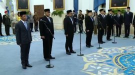 Presiden Prabowo Subianto Lantik 6 Tokoh Perkuat Kabinet (Dok.istimewa)