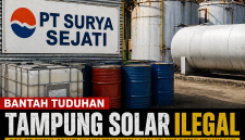 Gambar ilustrasi dugaan penimbunan BBM ilegal