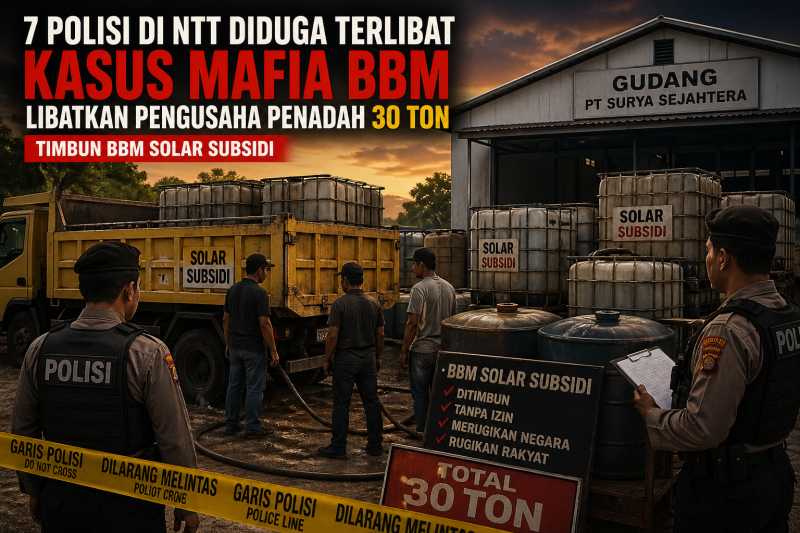 Gambar ilustrasi dugaan Mafia BBM
