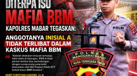 Kapolres Manggarai Barat, AKBP Christian Kadang, S.I.K. (Dok.istimewa)