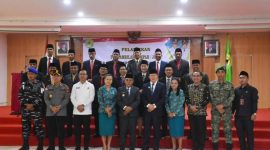 Bupati Edistasius Endi melantik 15 Pejabat Pimpinan Tinggi Pratama di Lingkup Pemkab Manggarai Barat, Kamis (7/5/2026) (Dok.istimewa)