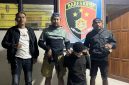 Pelaku RHK saat diamankan tim Resmob Polres Kupang (Dok.istimewa)