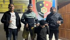 Pelaku RHK saat diamankan tim Resmob Polres Kupang (Dok.istimewa)