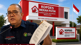 Direktur Utama PT Agrinas Pangan Nusantara (Persero) Joao Angelo De Sousa Mota membeberkan kebutuhan anggaran pembangunan satu gedung Koperasi Desa/Kelurahan Merah Putih (KDKMP), mencapai Rp1,6 miliar. (Dok.istimewa)