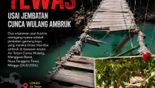 Tragedi maut di Cunca Wulang menewaskan dua turis asal Austria, (Minggu 25/5/2026) (Dok.istimewa)
