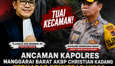 Ancaman Kapolres Manggarai Barat, AKBP Christian Kadang terhadap Penyebar Video Tragedi Cunca Wulang Tuai Kecaman dari Praktisi Hukum Plasidis Asis Deornay, S.H (Dok.istimewa)