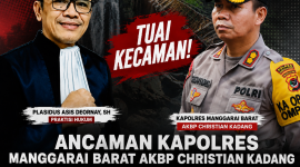 Ancaman Kapolres Manggarai Barat, AKBP Christian Kadang terhadap Penyebar Video Tragedi Cunca Wulang Tuai Kecaman dari Praktisi Hukum Plasidis Asis Deornay, S.H (Dok.istimewa)