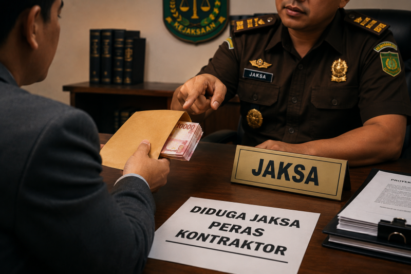 Ilustrasi Kasus Dugaan Pemerasan (Dok.istimewa)