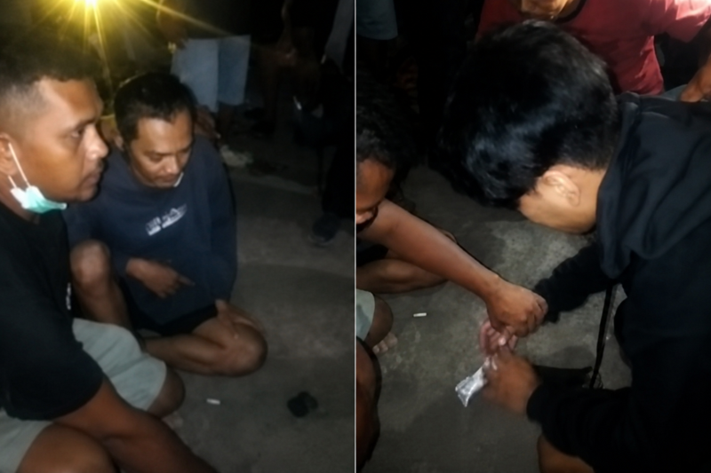 Operasi pemberantasan narkotika yang digelar Tim Polda NTT di Kabupaten Sikka, Rabu (6/5/2026) (Dok.istimewa)