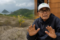 Fungsionaris Adat Nggorang, Haji Ramang Ishaka (Dok.istimewa)