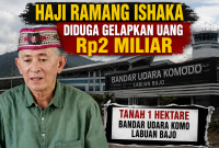 Tua adat Nggorang, Haji Ramang Ishaka Diduga Gelapkan Uang Senilai Rp 2 Miliar di Kasus Pembebasan Lahan Bandara Udara Komodo Labuan Bajo Milik 36 Warga (Dok.istimewa)