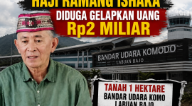 Tua adat Nggorang, Haji Ramang Ishaka Diduga Gelapkan Uang Senilai Rp 2 Miliar di Kasus Pembebasan Lahan Bandara Udara Komodo Labuan Bajo Milik 36 Warga (Dok.istimewa)