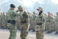 Diklat Sarjana Penggerak Pembangunan Indonesia (SPPI) Koperasi Desa Merah Putih dan KNMP Tahun 2026 di Apron Skadron 45 Lanud Halim Perdanakusuma, Rabu (17/6/2026). (Sumber : Instagram/@lanud_halim_perdanakusuma)