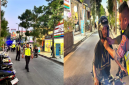 Personil Satlantas Polres Manggarai Barat menindak pengendara yang melanggar aturan lalu lintas dalam operasi penertiban kendaraan di wilayah Labuan Bajo. (Dok.Flobamor.com)