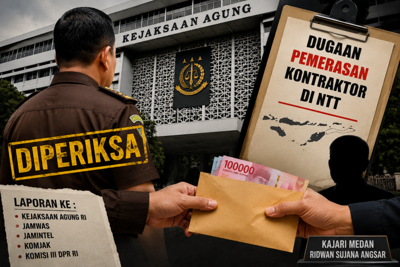 Ilustrasi Kasus Dugaan Pemerasan yang Melibatkan Oknum Jaksa (Dok.istimewa)