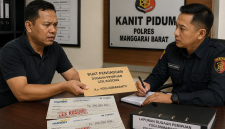Ilustrasi pengaduan kasus dugaan tindak pidana penipuan