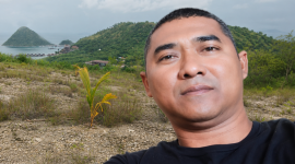 Muhammad Syair yang merupakan Ahli Waris dari Hakum Mustafa atau bagin dari Fungsionaris Adat Nggorang (Dok.istimewa)