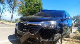 mobil berwarna hitam jenis Dual VVT-i bernomor polisi DK 1576 JKA (Dok.Istimewa)