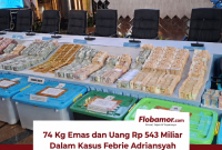 Emas hingga uang dolar yang disita terkait kasus Febrie Adriansyah (Dok.istimewa)