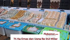 Emas hingga uang dolar yang disita terkait kasus Febrie Adriansyah (Dok.istimewa)