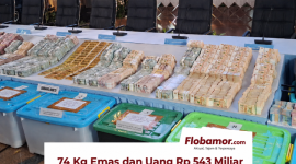 Emas hingga uang dolar yang disita terkait kasus Febrie Adriansyah (Dok.istimewa)