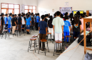 67 Peserta didik baru SMAN 1 Lembor mengikuti Masa Pengenalan Lingkungan Sekolah (MPLS) yang berakhir pada Jumat (17/7/2026) foto: Dok.Bonefasius Jatang)