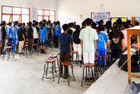 67 Peserta didik baru SMAN 1 Lembor mengikuti Masa Pengenalan Lingkungan Sekolah (MPLS) yang berakhir pada Jumat (17/7/2026) foto: Dok.Bonefasius Jatang)