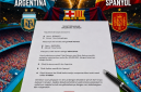 Surat penyataan taruhan jelang Final Piala Dunia 2026, Argentina VS Spanyol, Senin (20/7/2026) Dini hari, PKL 03.00 WIB.