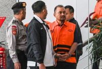 Anggota Polri yang berdinas di KPK sebagai staf administrasi lembaga, Setya Budi Dias Oktavianto, turut menjadi tersangka dan ditahan terkait Operasi Tangkap Tangan (OTT) terhadap Bupati Pemalang, Anom Widiyantoro. (Foto: Dok.KPK)