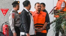 Anggota Polri yang berdinas di KPK sebagai staf administrasi lembaga, Setya Budi Dias Oktavianto, turut menjadi tersangka dan ditahan terkait Operasi Tangkap Tangan (OTT) terhadap Bupati Pemalang, Anom Widiyantoro. (Foto: Dok.KPK)