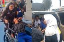 Puluhan Siswa SMA Negeri 1 Berastagi, Kabupaten Karo tampak sedang dievakuasi ke RSU Efarina Etaham diduga akibat keracunan setelah menyantap Makanan Bergizi Gratis (MBG), Kamis (13/8/2026).