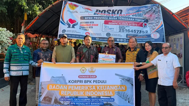 Pemprov NTT Kucurkan Rp25 Miliar Secara Bertahap untuk Korban Gempa Flores (Foto: DPC.isth)