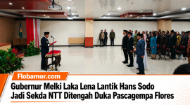 Gubernur Melki Lantik Fransiskus Sales Sodo sebagai Sekda NTT, Jumat (28/8/2026)