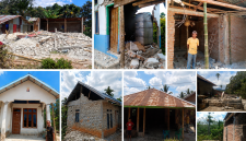 392 Rumah di Desa Pong Majok, Kecamatan Lembor, Kabupaten Manggarai Barat, Nusa Tenggara Timur (NTT) Rusak Diguncang Gempa (Foto. Doc: Flobamor.com)