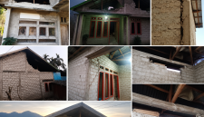 145 unit rumah di desa Wae Bangka, Kecamatan Lembor, Manggarai Barat, Nusa Tenggara Timur (NTT) mengalami kerusakan pascagempa. (Foto: Dok.Flobamor.com)