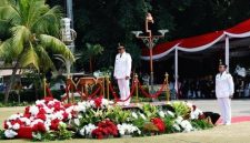Plt Bupati Pati, Risma Ardhi Chandra, salah baca pancasila Saat pimpin upacara HUT Ke-81 RI, Sila Kedua berubah Jadi  