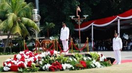 Plt Bupati Pati, Risma Ardhi Chandra, salah baca pancasila Saat pimpin upacara HUT Ke-81 RI, Sila Kedua berubah Jadi  