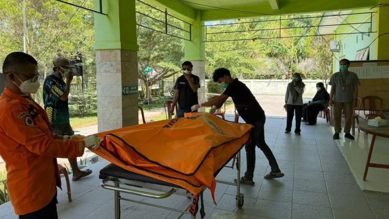 Jenazah pekerja lahan kelapa sawit di Kabupaten Mamuju Tengah, Sulawesi Barat. (Istimewa)