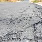 Kerusakan jalan hotmix Watu Cie- Deno (Foto:Doc. Flobamor.com)