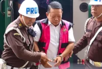 Eks Jaksa Agung Muda Tindak Pidana Khusus (Jampidsus) Febrie Adriansyah saat tiba di Gedung kejaksaan Agung, Jakarta, Kamis, 3 September 2026. (Foto.Doc.isth)