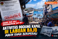 Foto: ilustrasi Docking Kapal yang diduga tidak berizin.